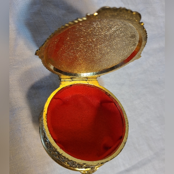 Gold trinket box - Picture 5 of 6